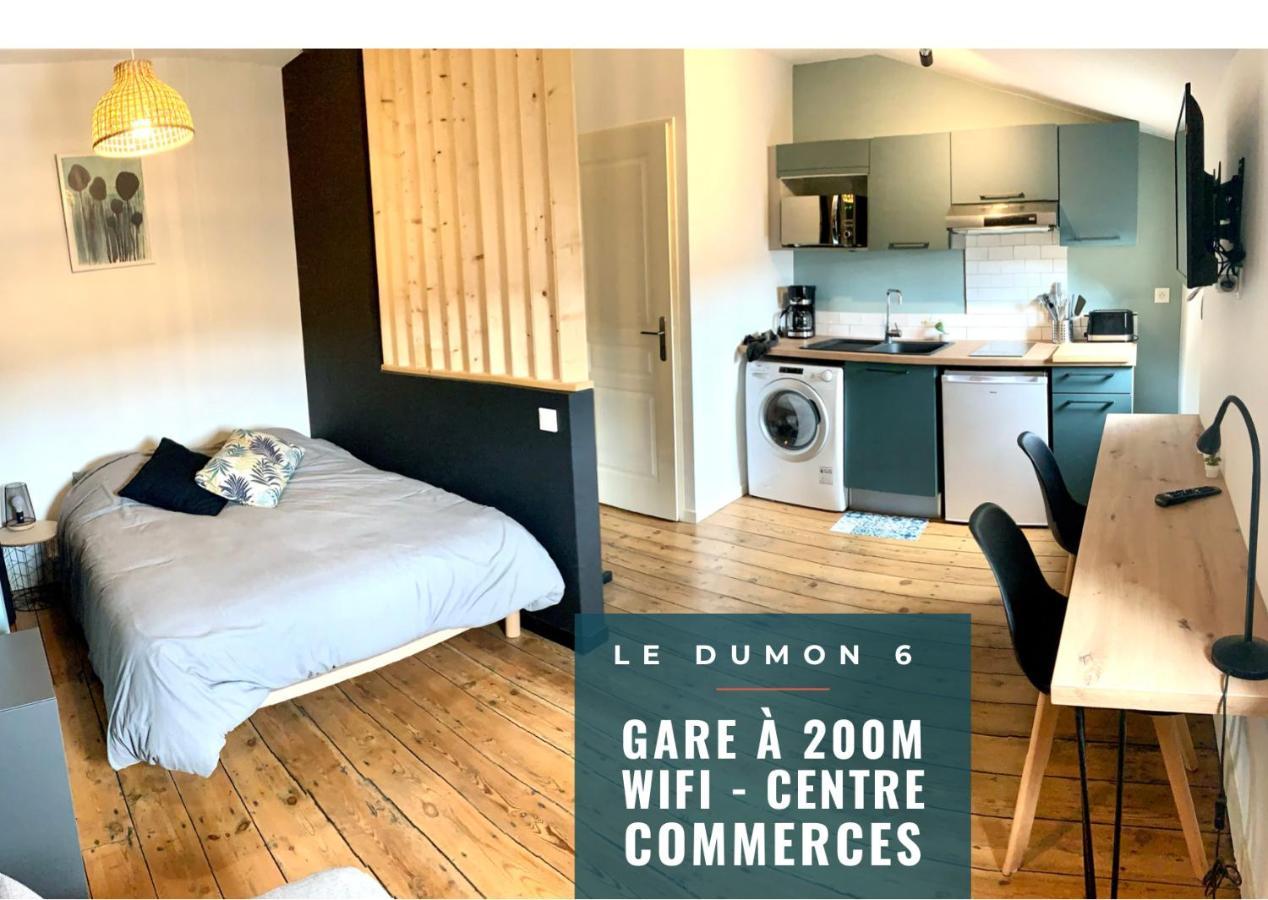 Le Dumon 6 - Studio Neuf Calme - Wifi - Gare 200M Agen Kültér fotó